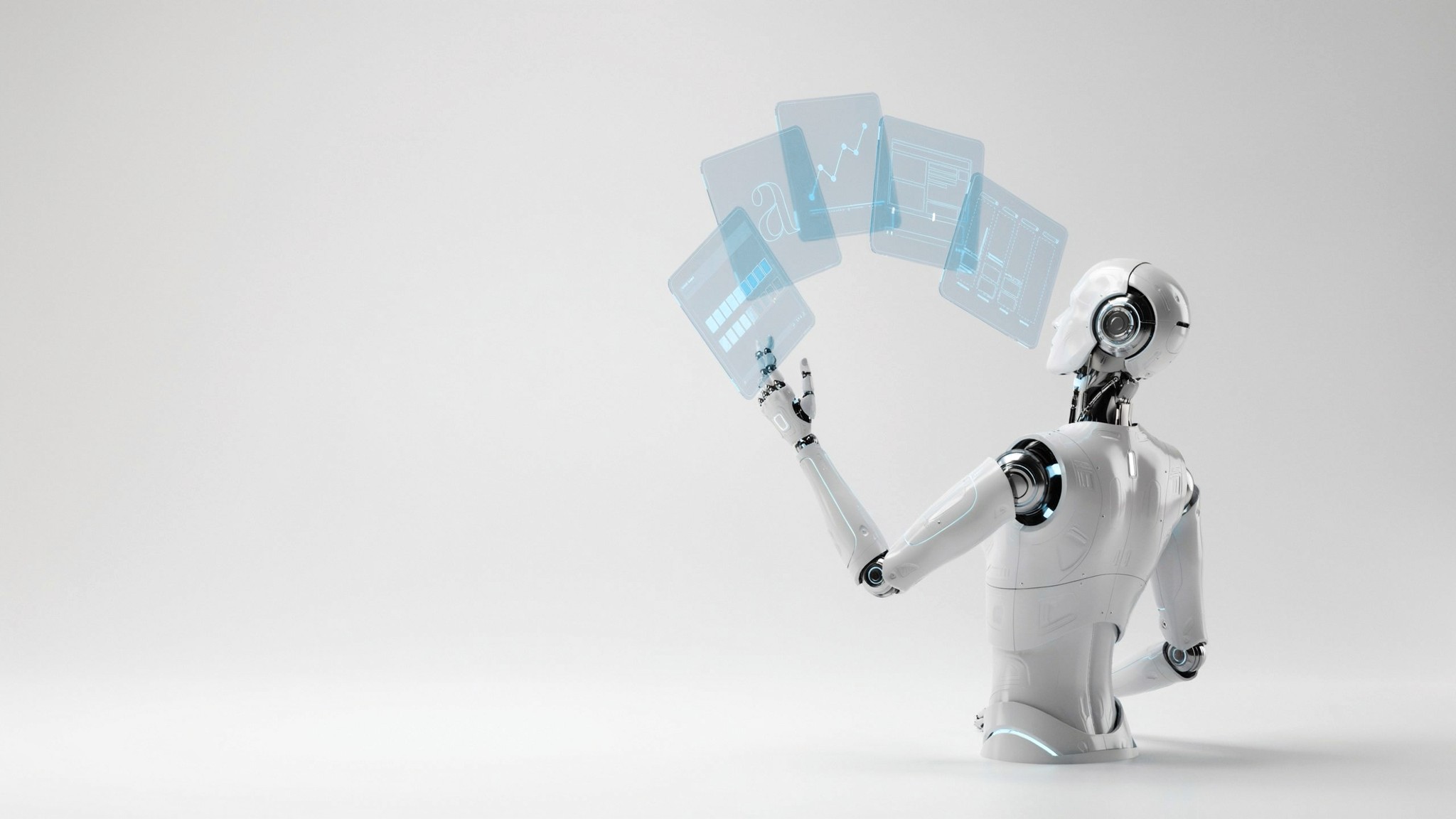 Robotic hardware arranged in a studio — design, marketing and AI solutions from IN·DETAIL Johannesburg